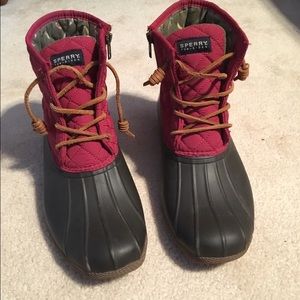 sperry boots!